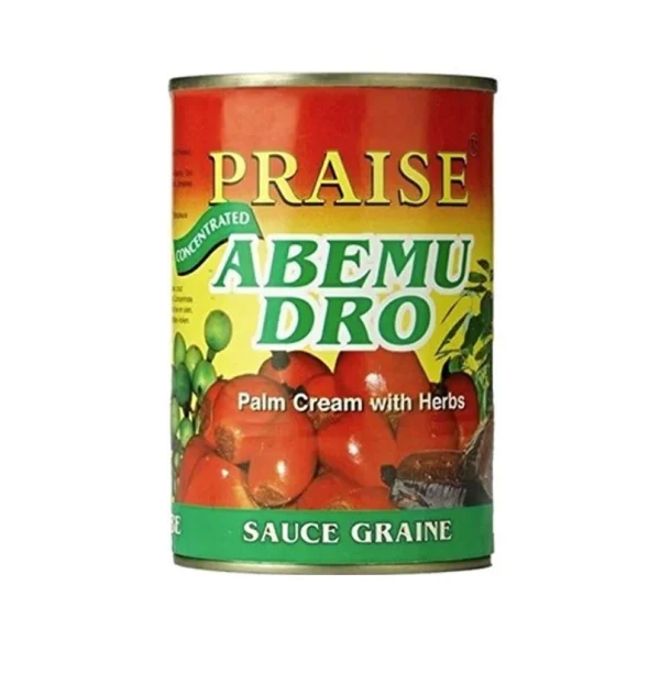 Praise Abemudro Palm Cream (Palmnut Soup/Banga Sauce) 400g - Image 2