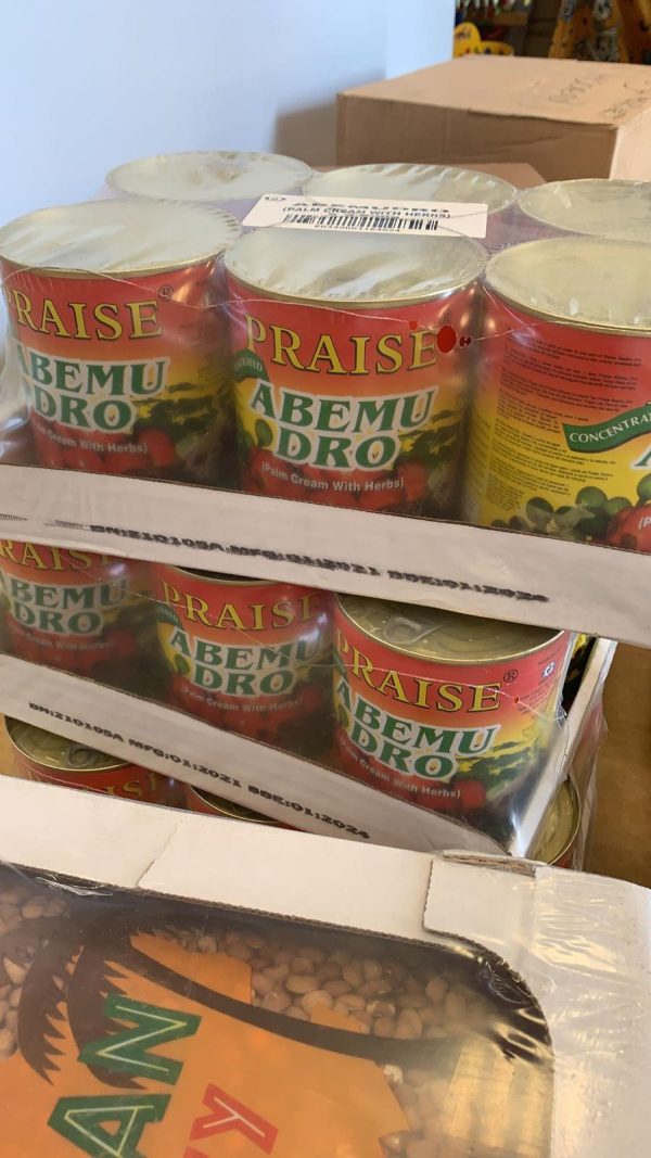 Praise Abemudro Palm Cream (Palmnut Soup/Banga Sauce) 400g