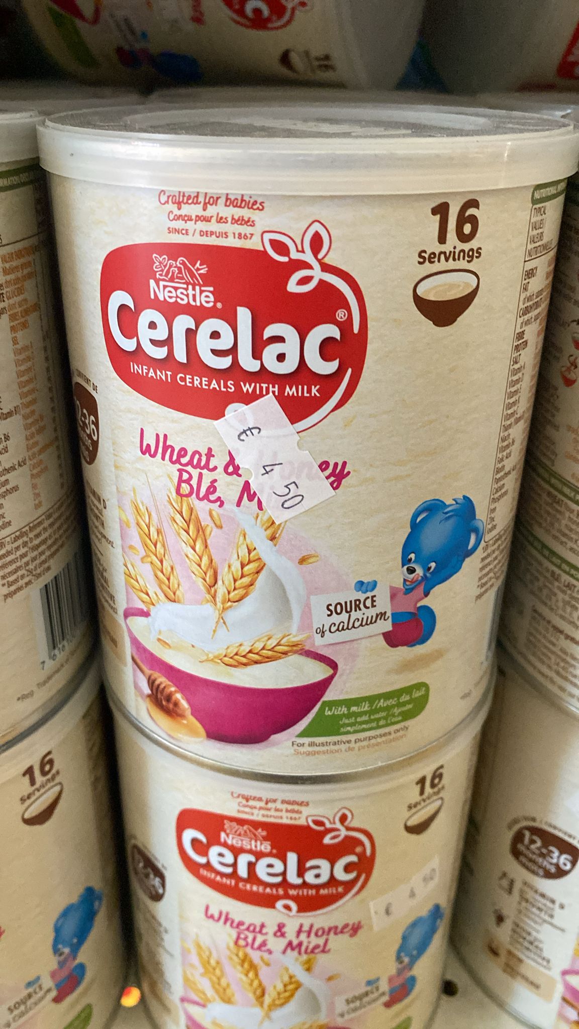 Nestle Cerelac - Instant Cereals with Milk